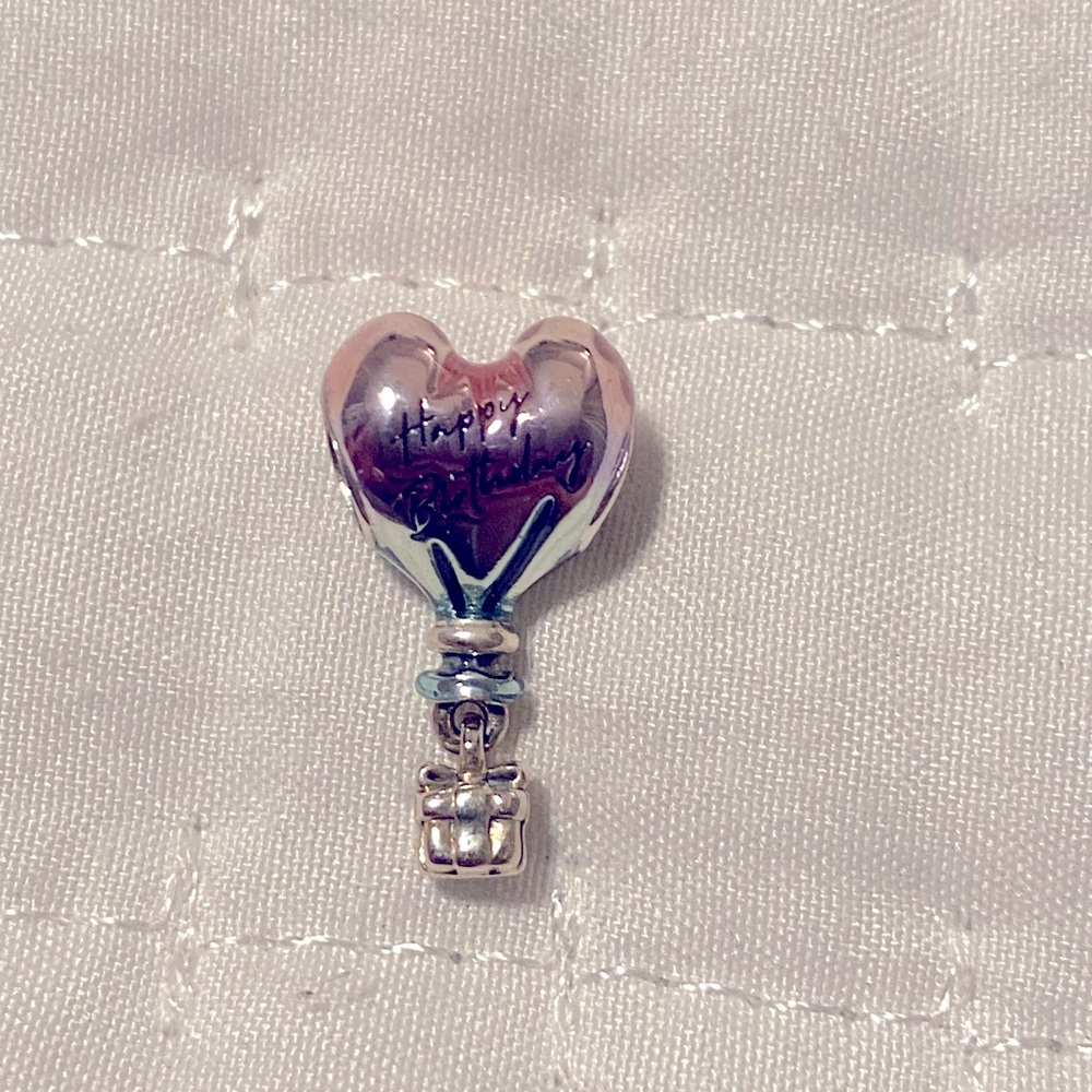 Happy Birthday Pandora Charm - Picture 2 of 2